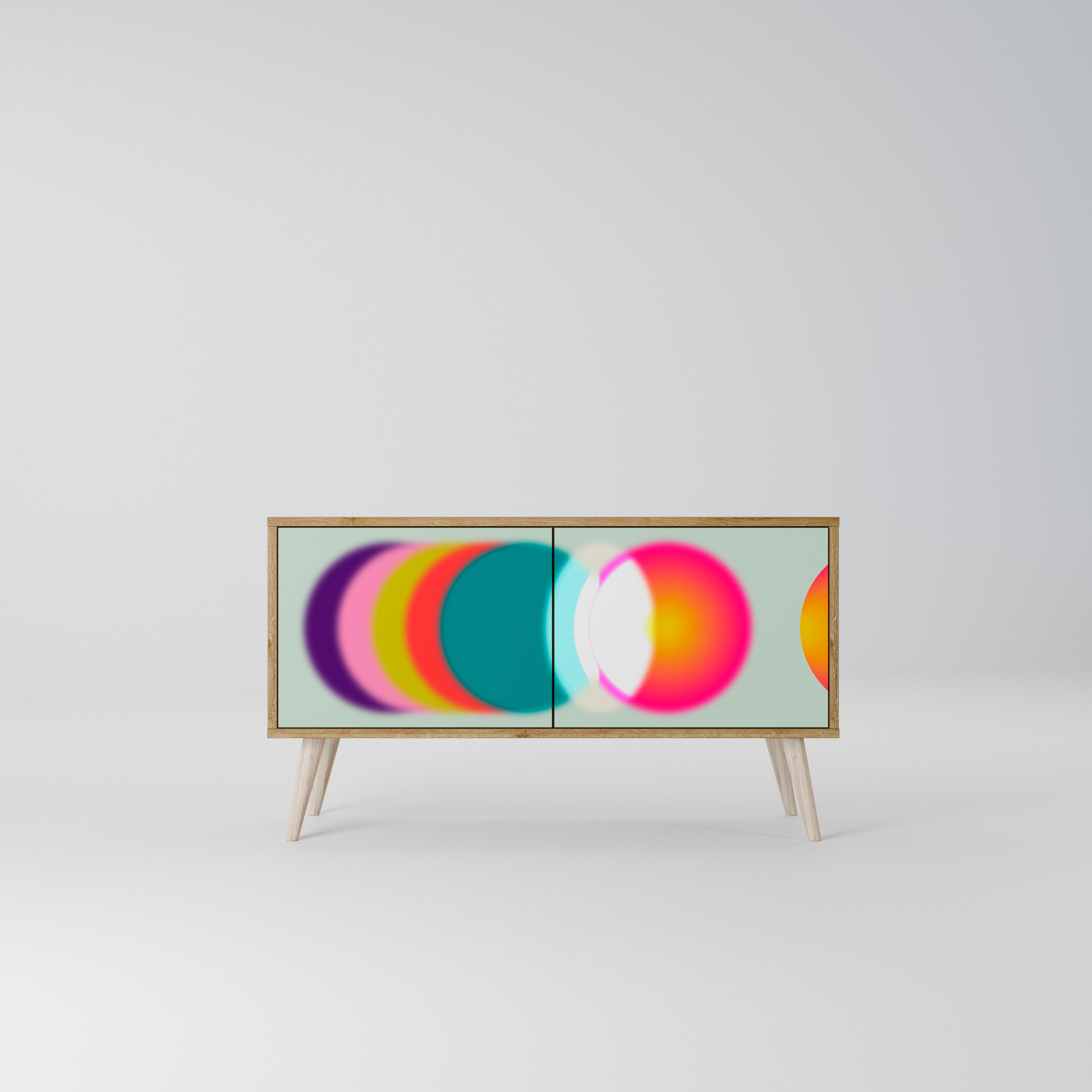 SYMPHONY OF COLORS Συμπαγές έπιπλο τηλεόρασης 2-θυρών