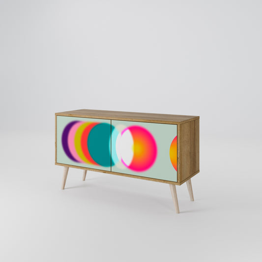 SYMPHONY OF COLORS Mobile TV Compatto a 2 Ante
