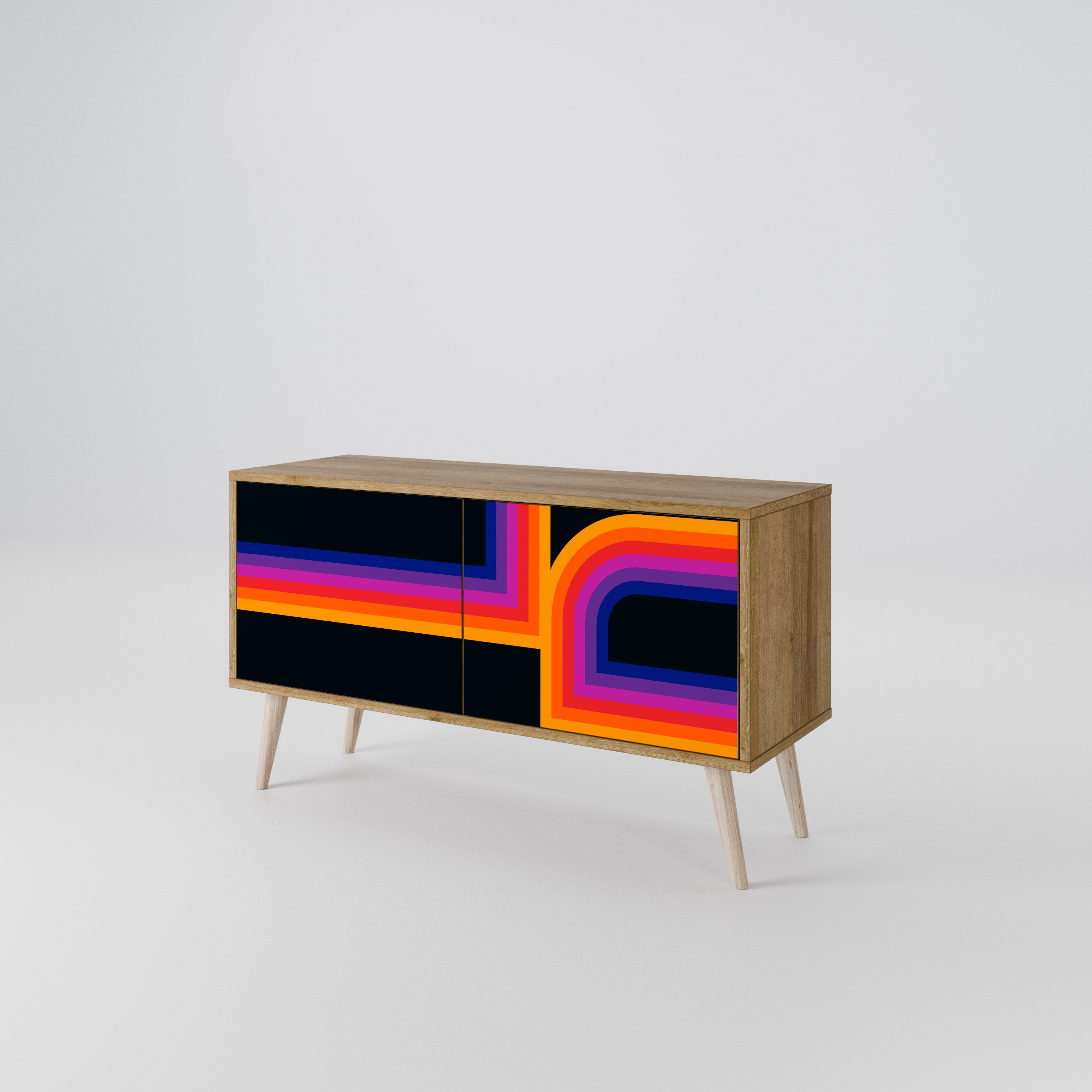 BLINDED BY THE LIGHTS Συμπαγές έπιπλο τηλεόρασης 2-θυρών