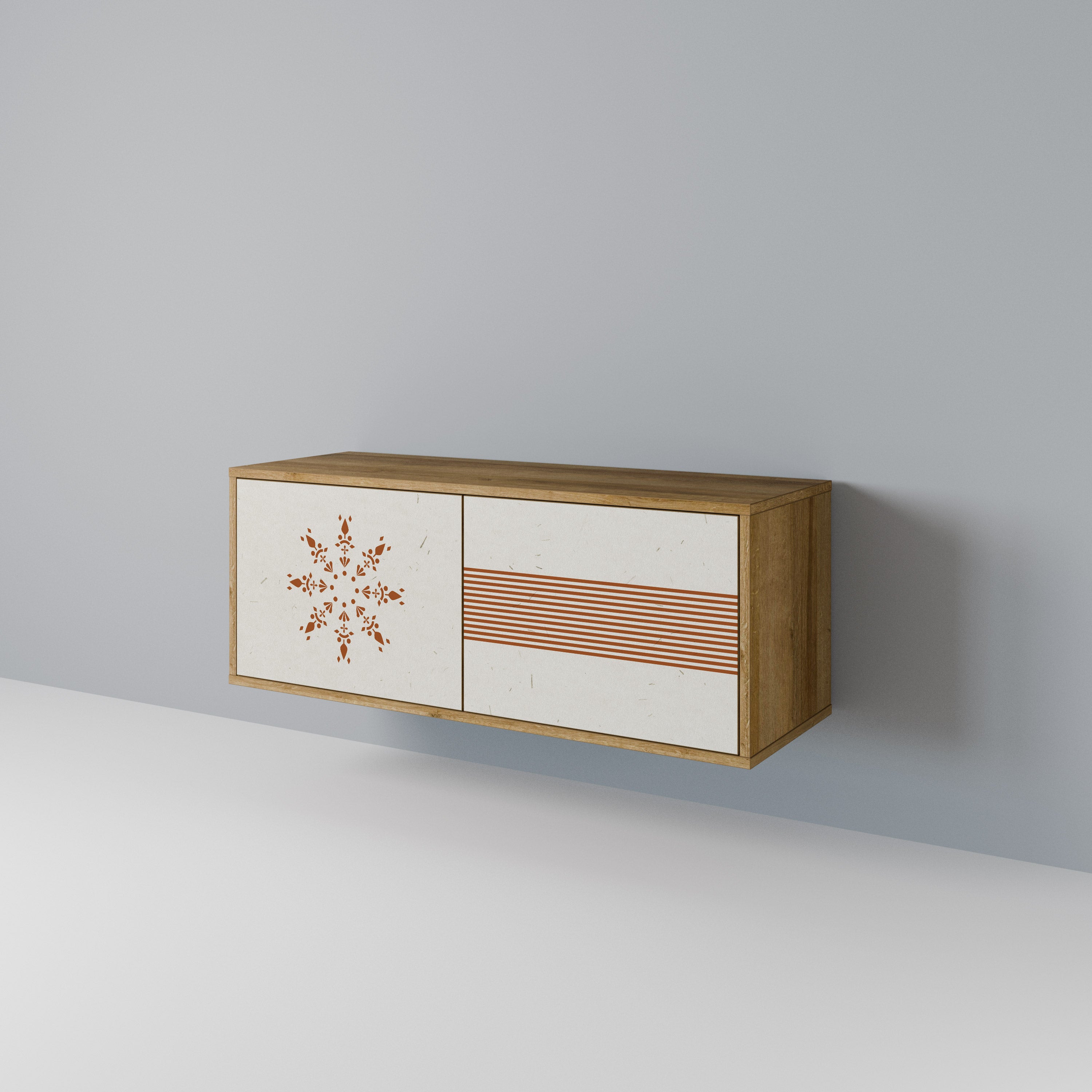 DAILY HARMONY Συμπαγές έπιπλο τηλεόρασης 2-θυρών