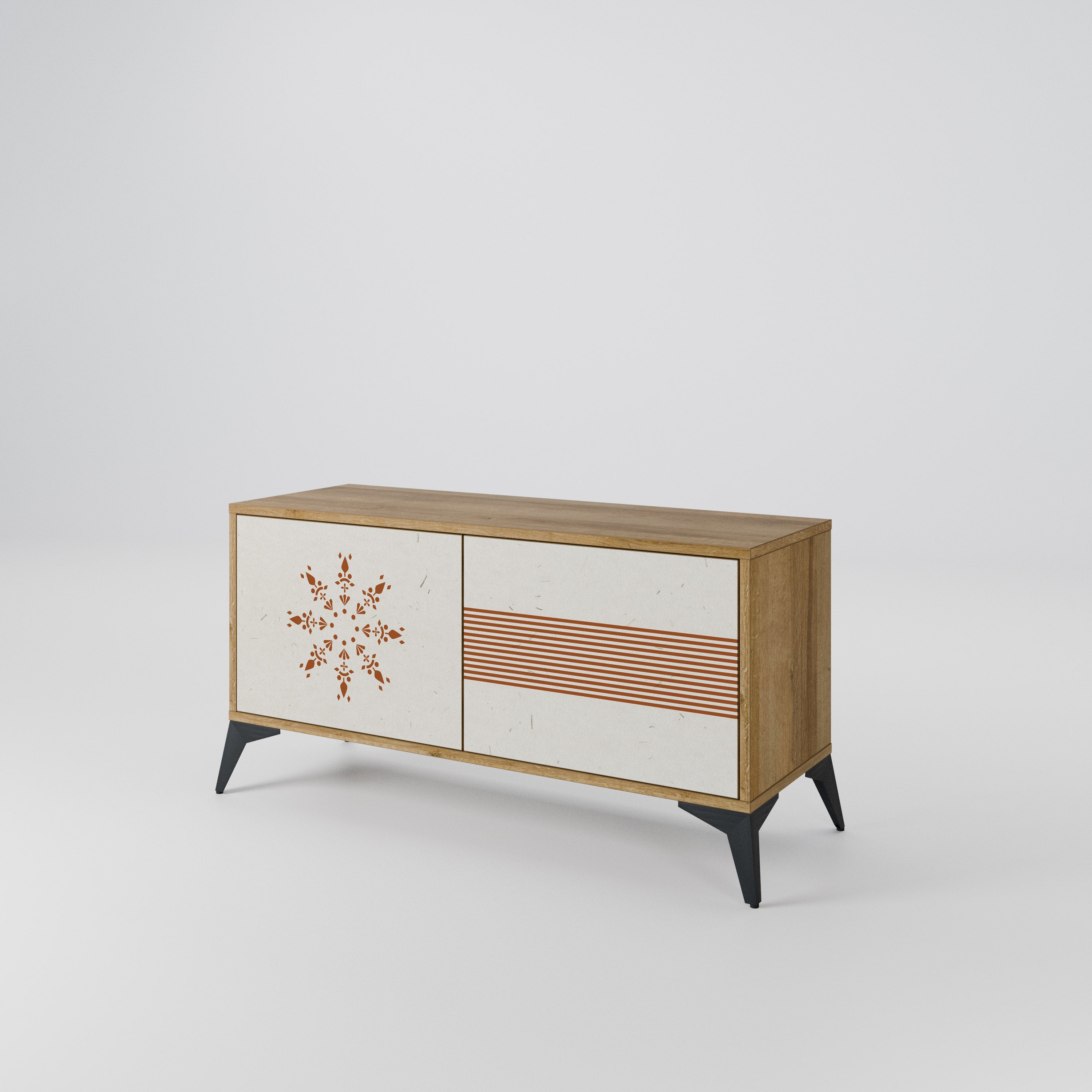 DAILY HARMONY Συμπαγές έπιπλο τηλεόρασης 2-θυρών