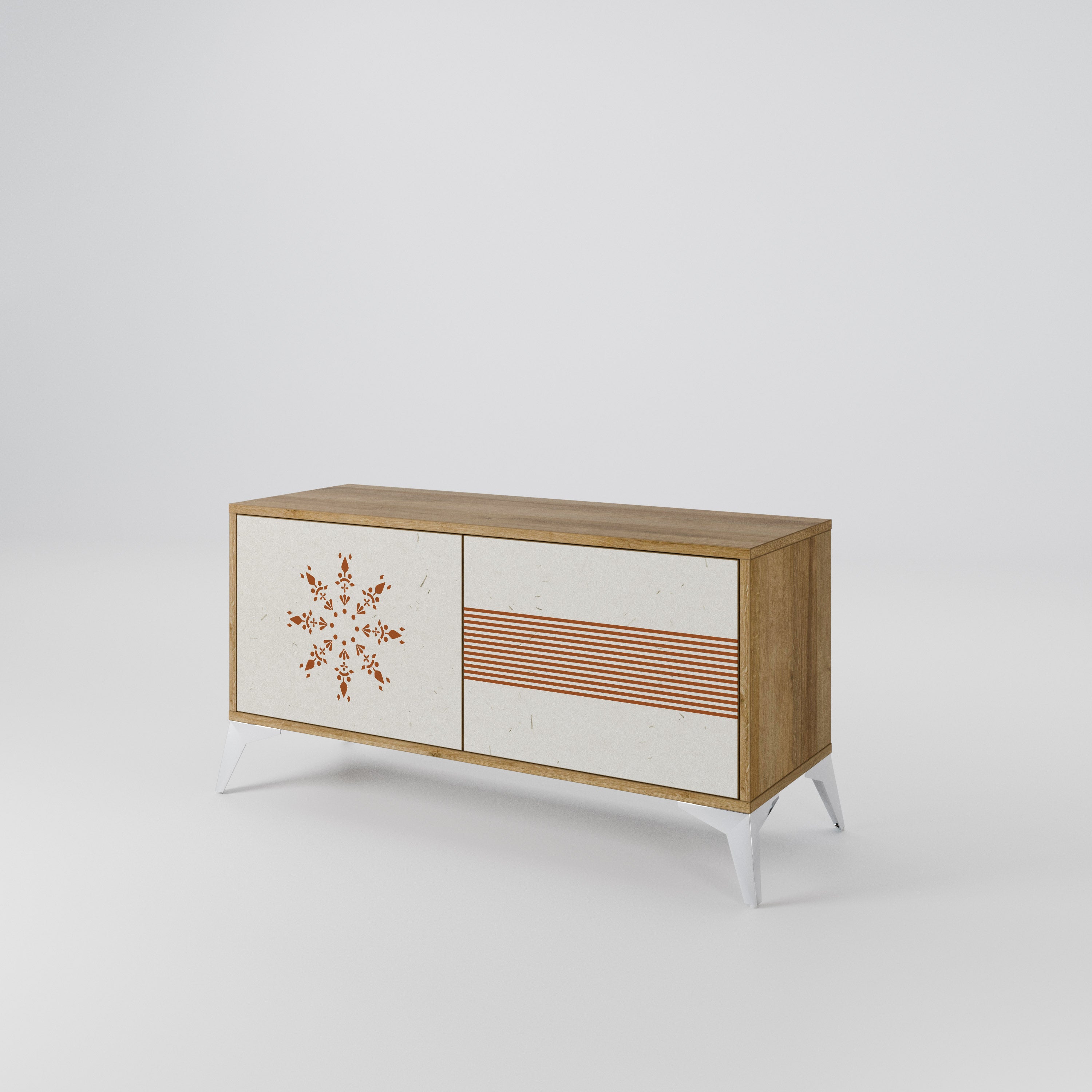 DAILY HARMONY Συμπαγές έπιπλο τηλεόρασης 2-θυρών