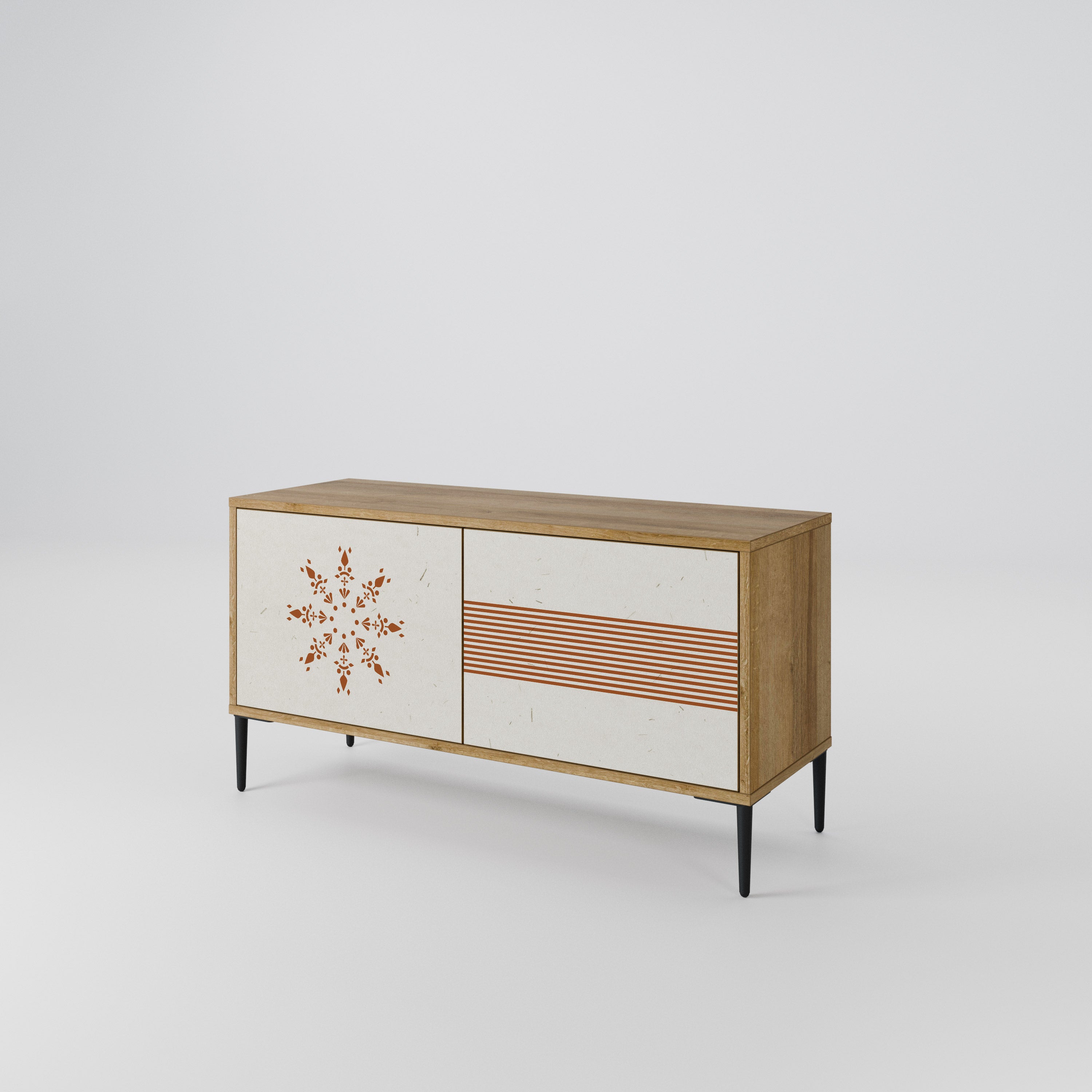 DAILY HARMONY Συμπαγές έπιπλο τηλεόρασης 2-θυρών