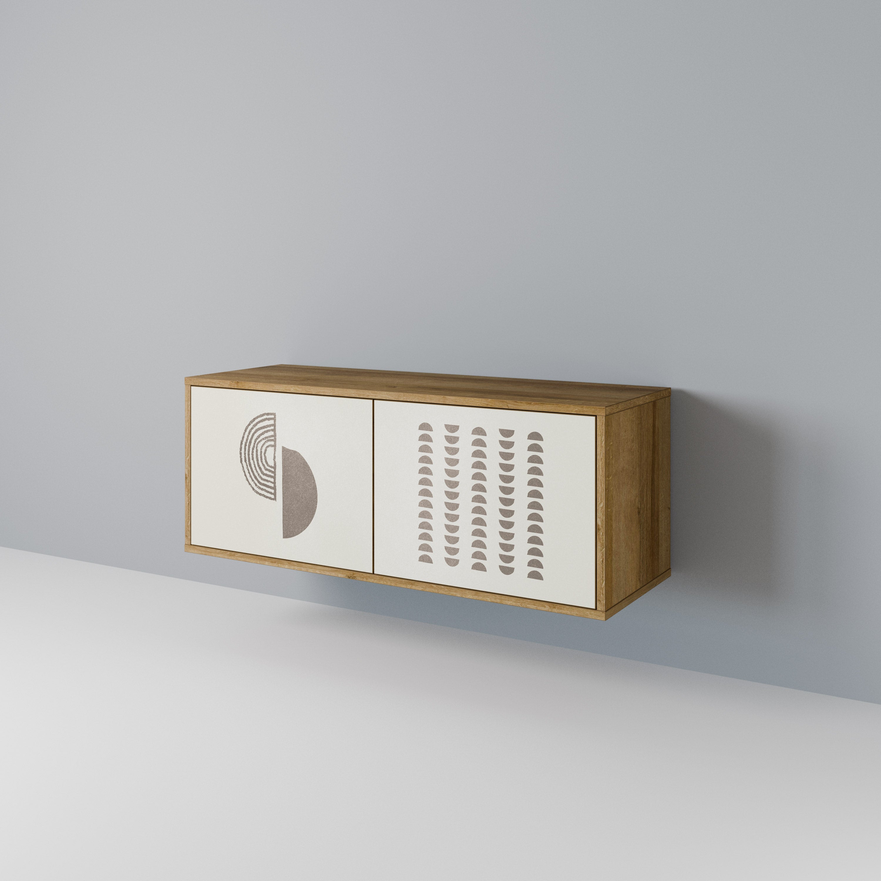 HARMONY ESSENCE Συμπαγές έπιπλο τηλεόρασης 2-θυρών