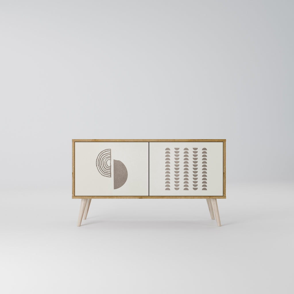 HARMONY ESSENCE Mueble de TV Compacto de 2 puertas