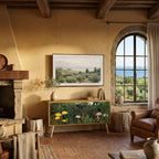 VIRGIN FOREST WITH SUNSET Mueble de TV Compacto de 2 puertas