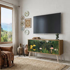 VIRGIN FOREST WITH SUNSET Mueble de TV Compacto de 2 puertas