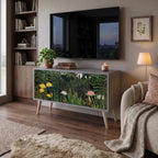 VIRGIN FOREST WITH SUNSET Mueble de TV Compacto de 2 puertas