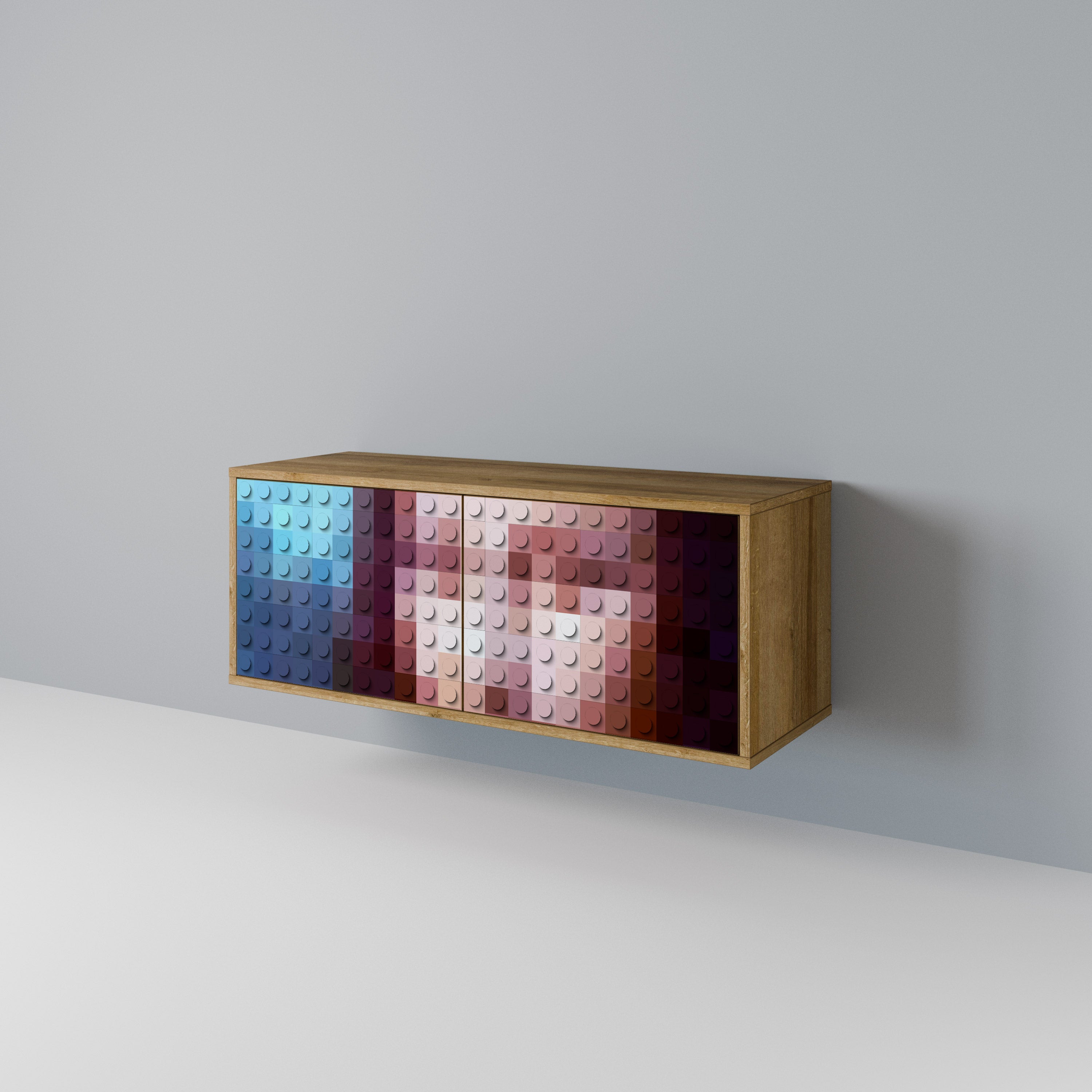 CONSTRUCTIVE ART Συμπαγές έπιπλο τηλεόρασης 2-θυρών