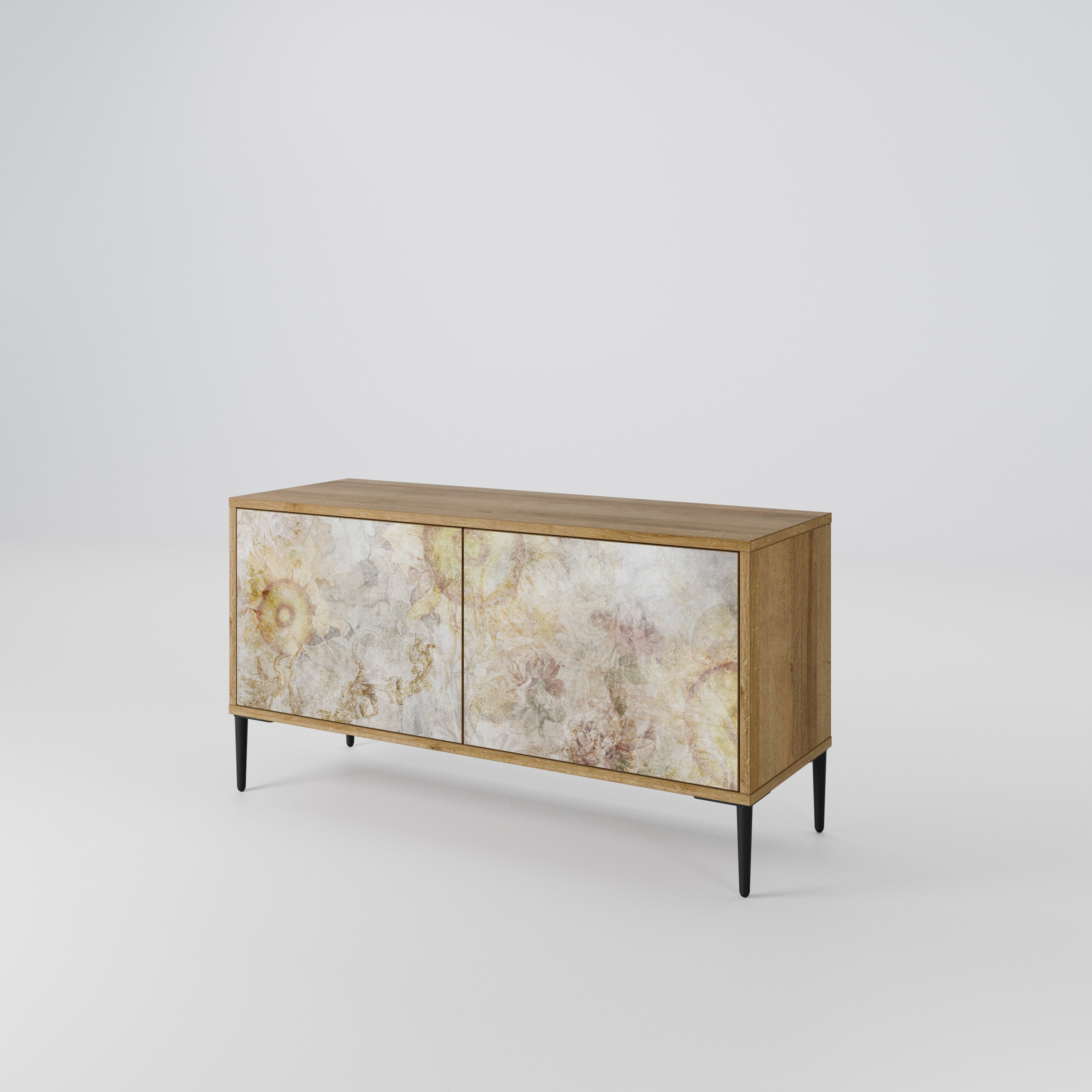 SUNFLOWER BLUR Συμπαγές έπιπλο τηλεόρασης 2-θυρών