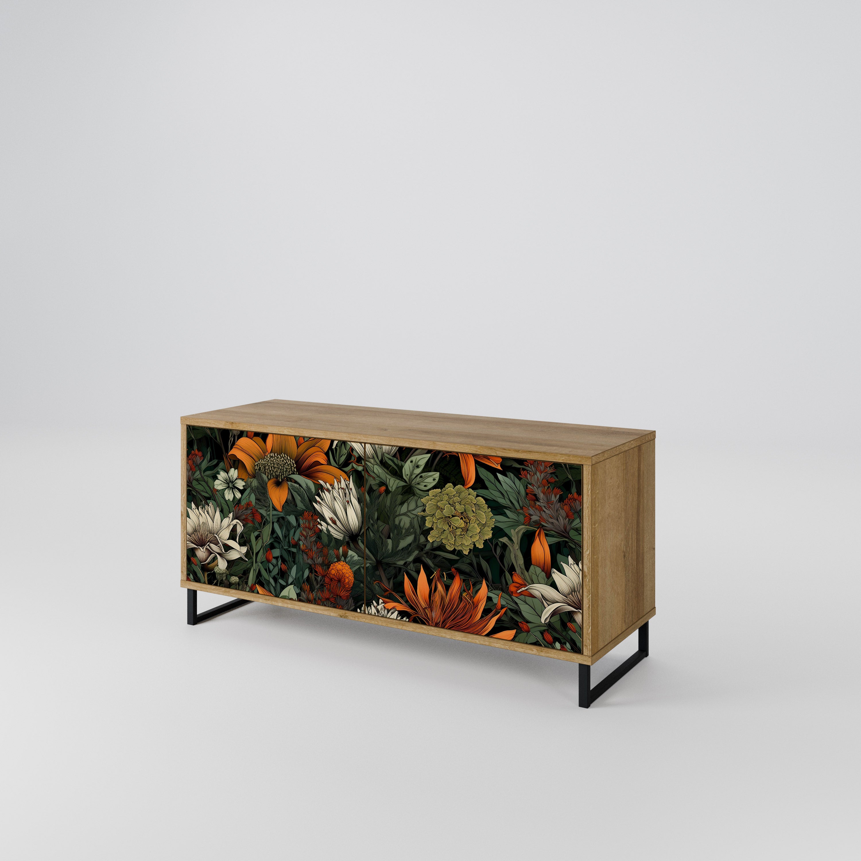 MIDNIGHT SPROUT Συμπαγές έπιπλο τηλεόρασης 2-θυρών