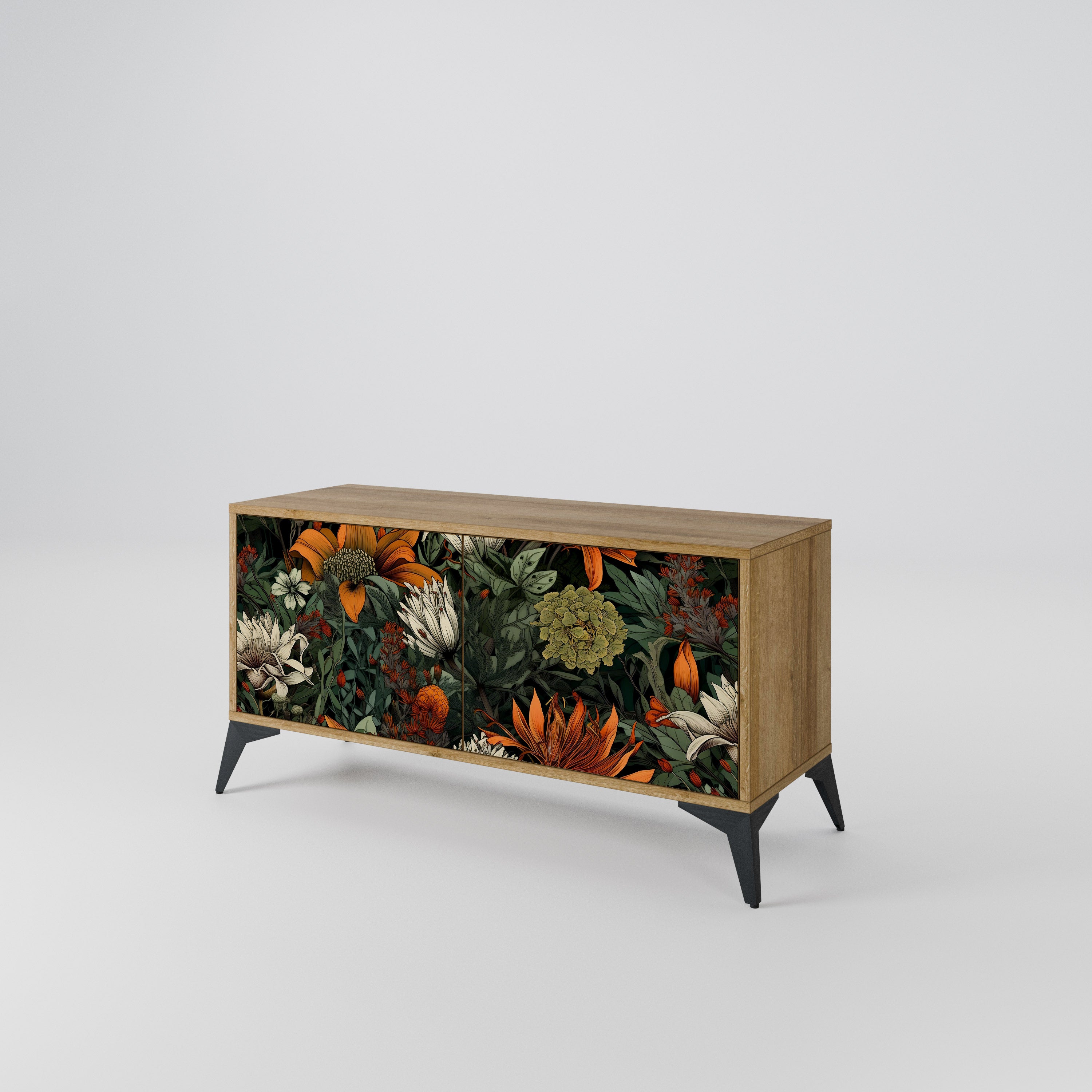 MIDNIGHT SPROUT Συμπαγές έπιπλο τηλεόρασης 2-θυρών