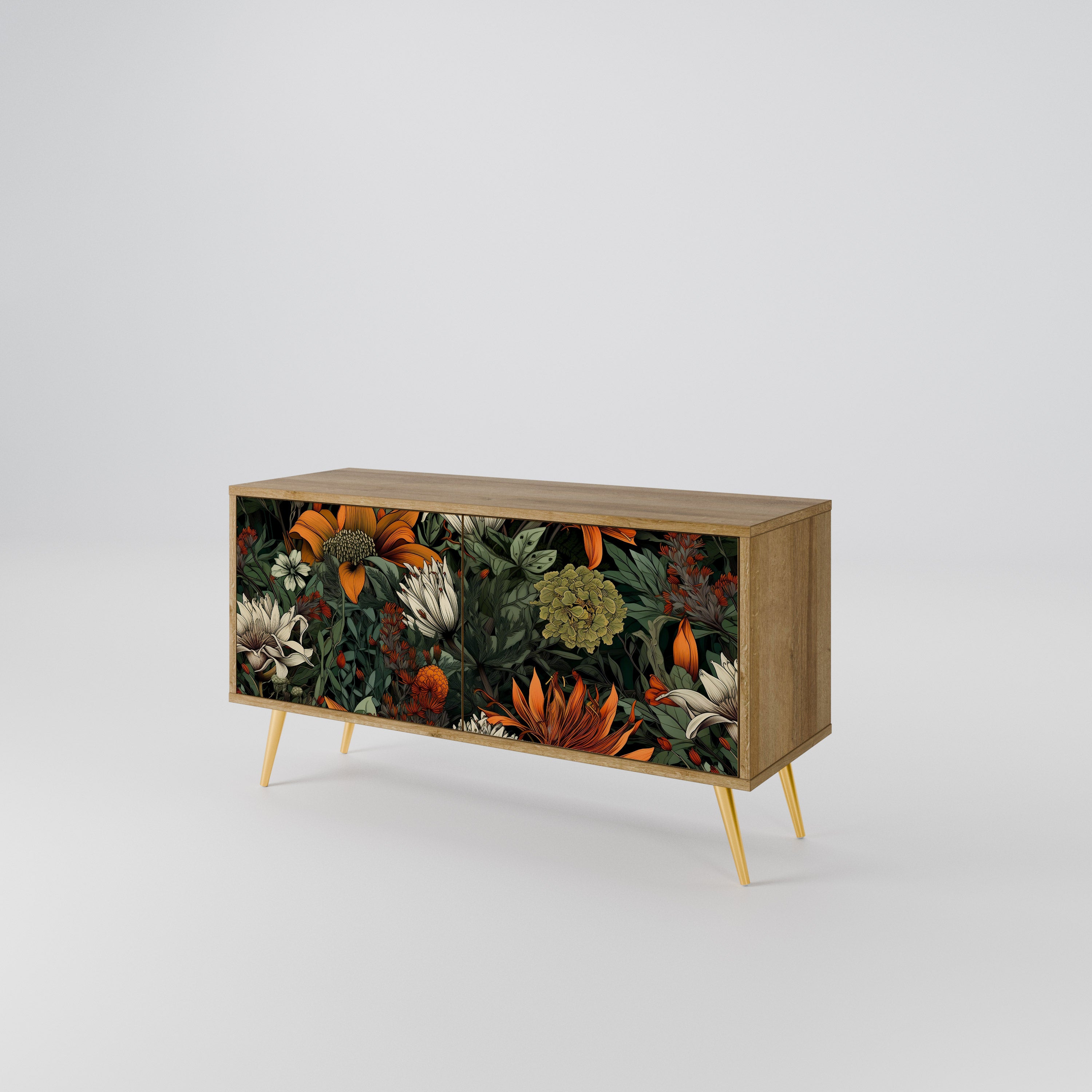 MIDNIGHT SPROUT Συμπαγές έπιπλο τηλεόρασης 2-θυρών