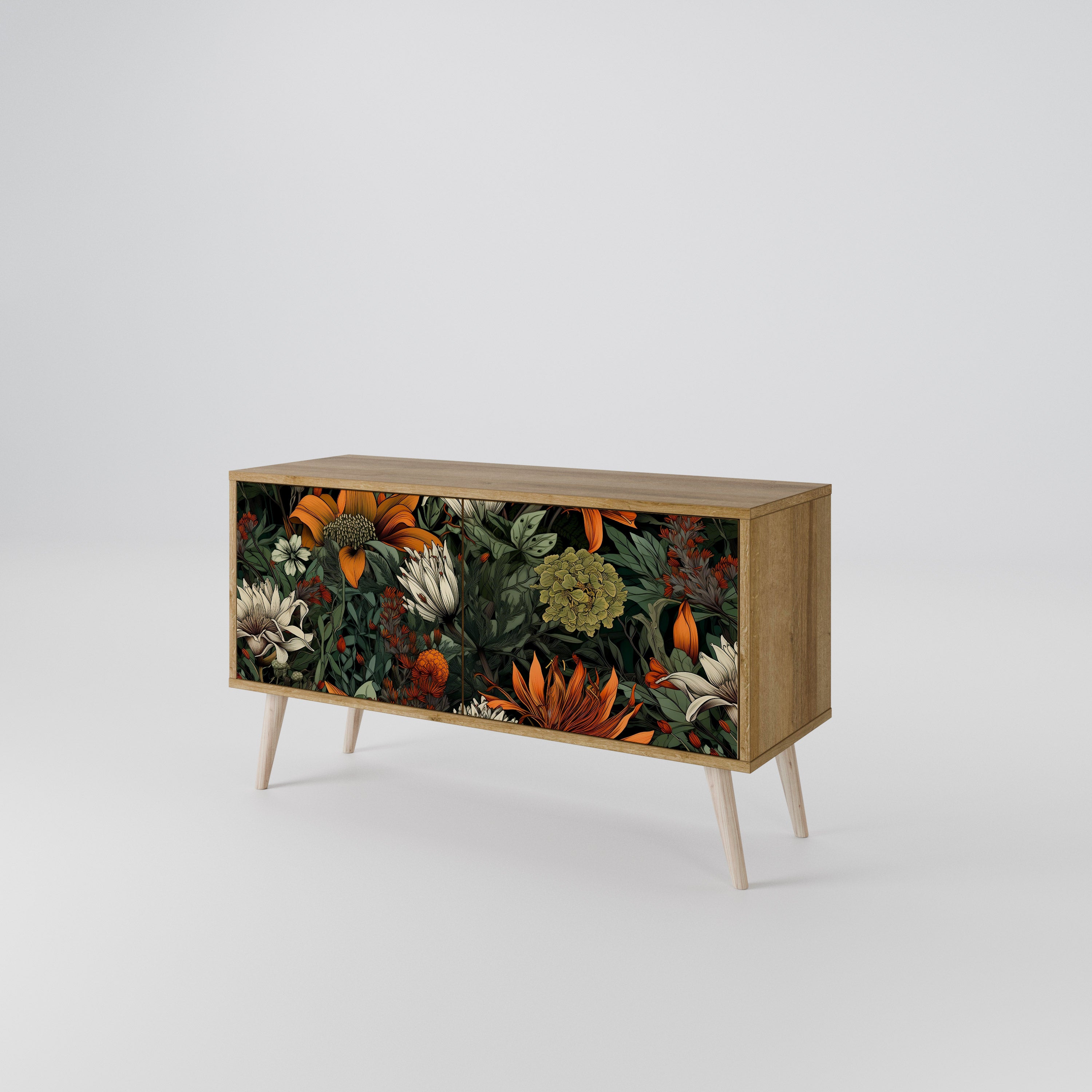 MIDNIGHT SPROUT Συμπαγές έπιπλο τηλεόρασης 2-θυρών