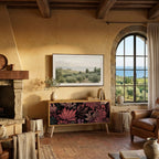 FLORAL WHISPER Kompaktní dvoudveřový TV stolek