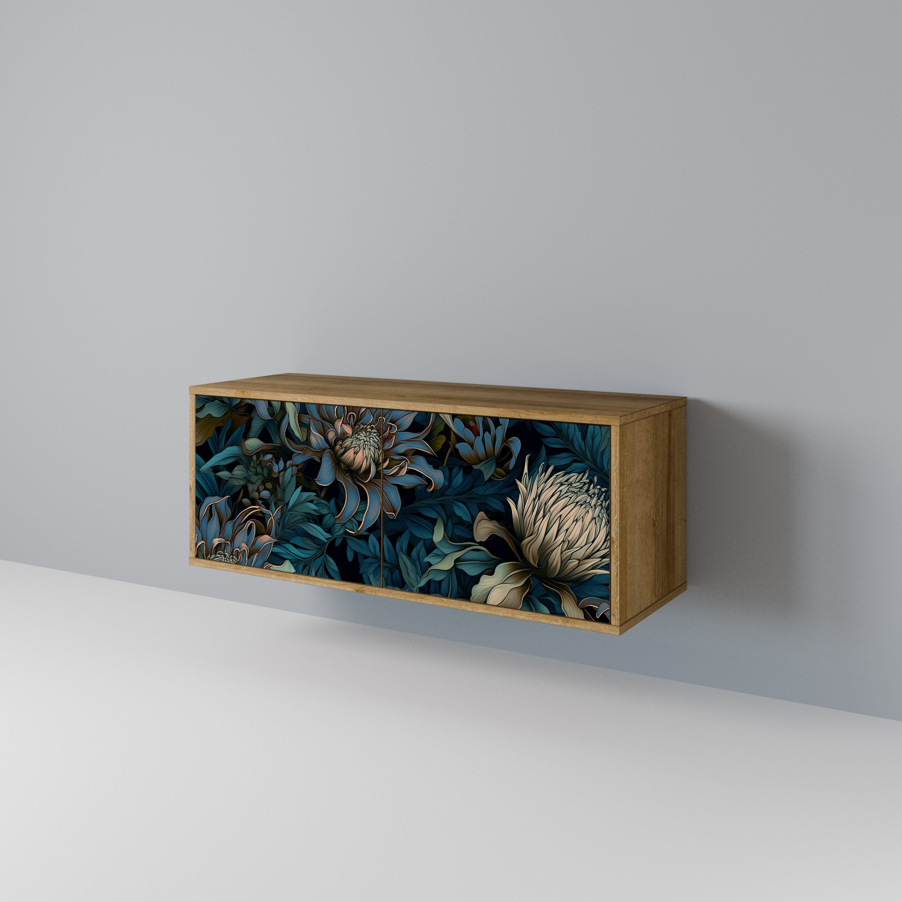 TWILIGHT BLOOM Συμπαγές έπιπλο τηλεόρασης 2-θυρών