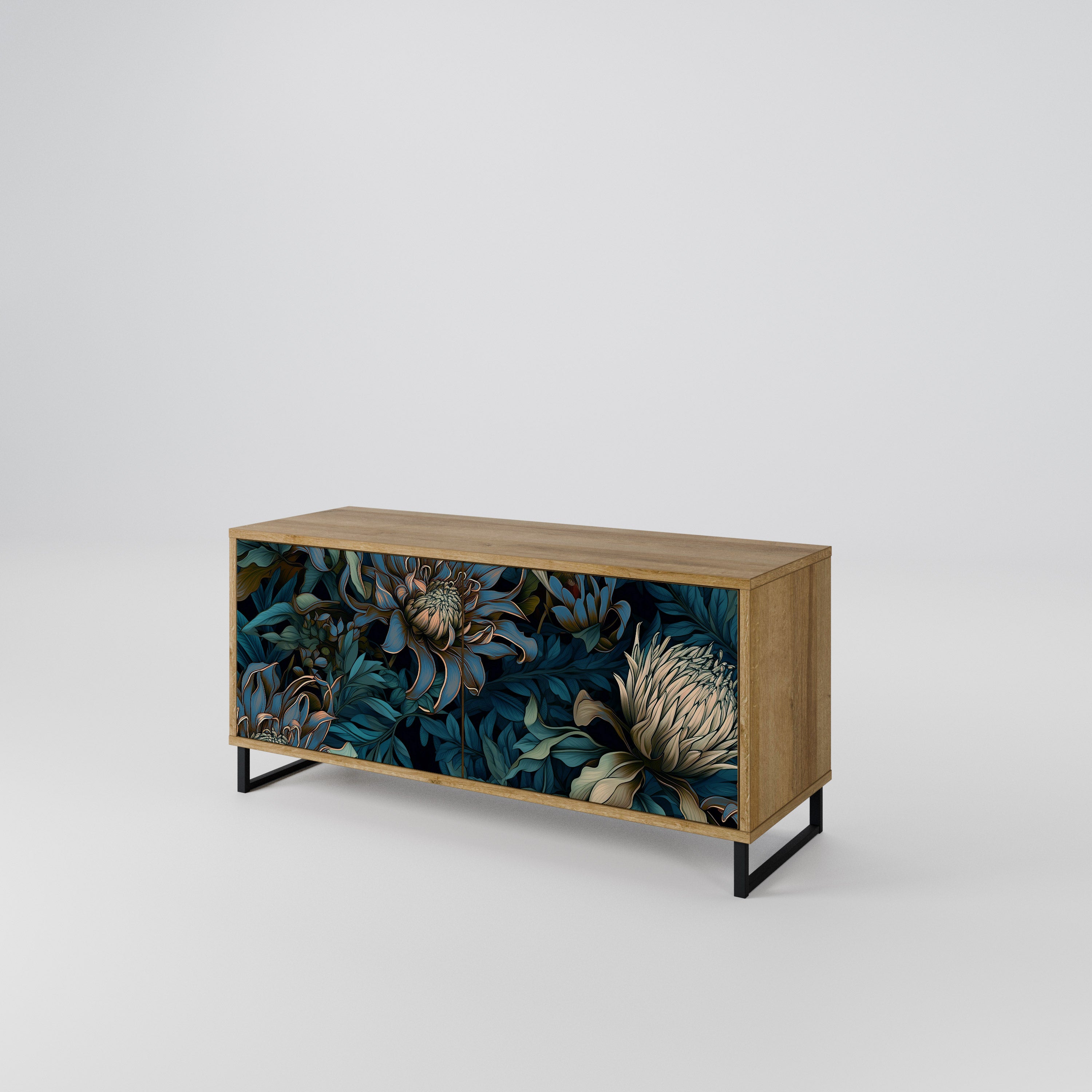 TWILIGHT BLOOM Συμπαγές έπιπλο τηλεόρασης 2-θυρών