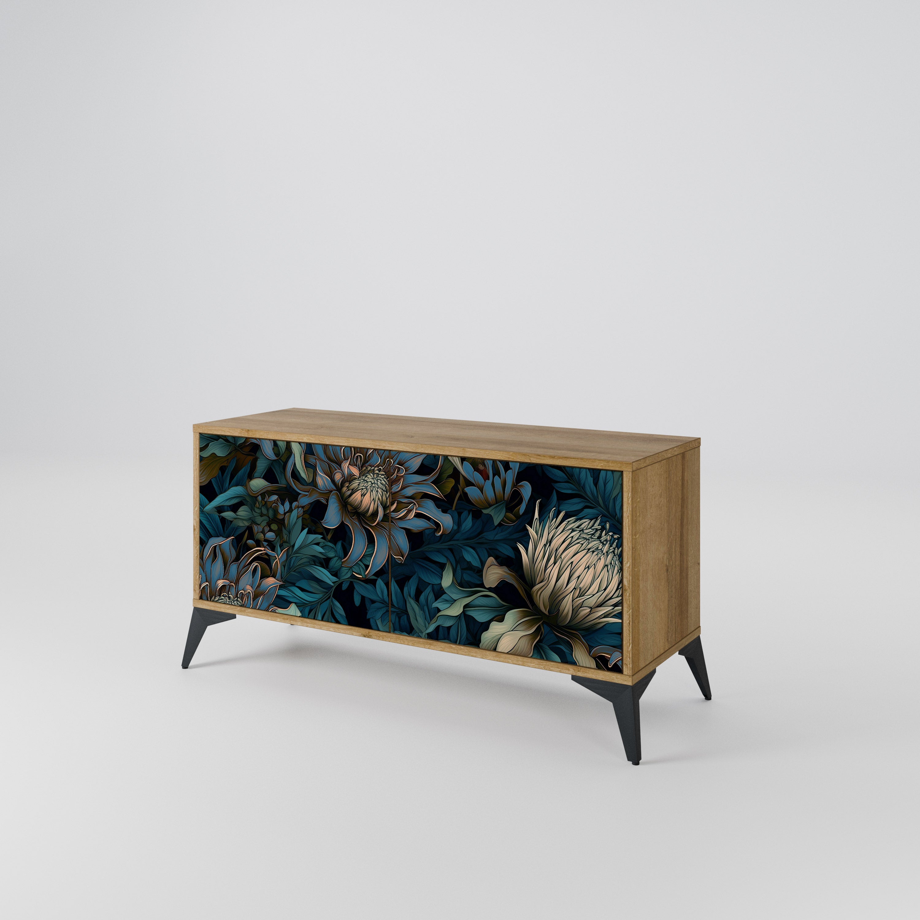 TWILIGHT BLOOM Συμπαγές έπιπλο τηλεόρασης 2-θυρών