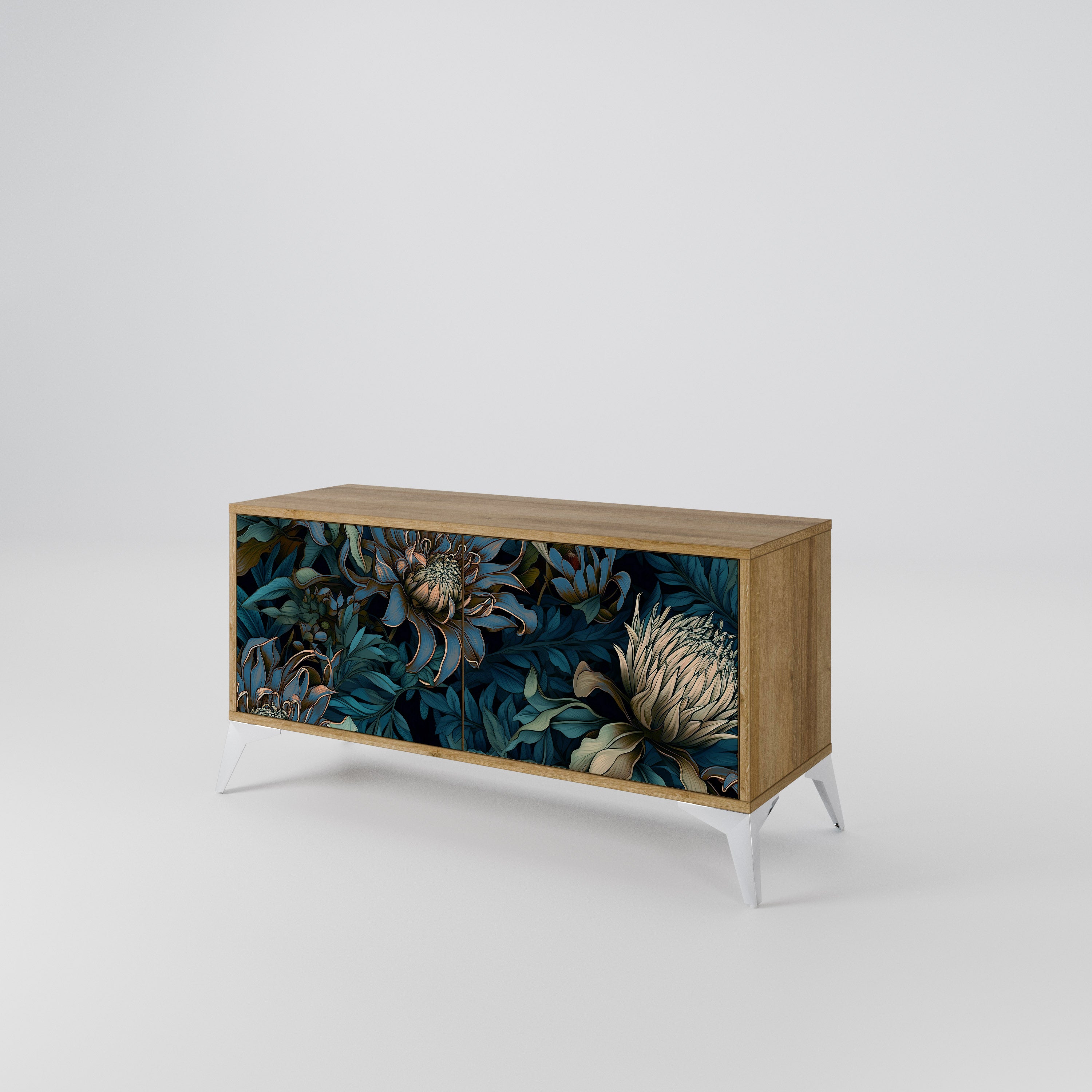 TWILIGHT BLOOM Συμπαγές έπιπλο τηλεόρασης 2-θυρών