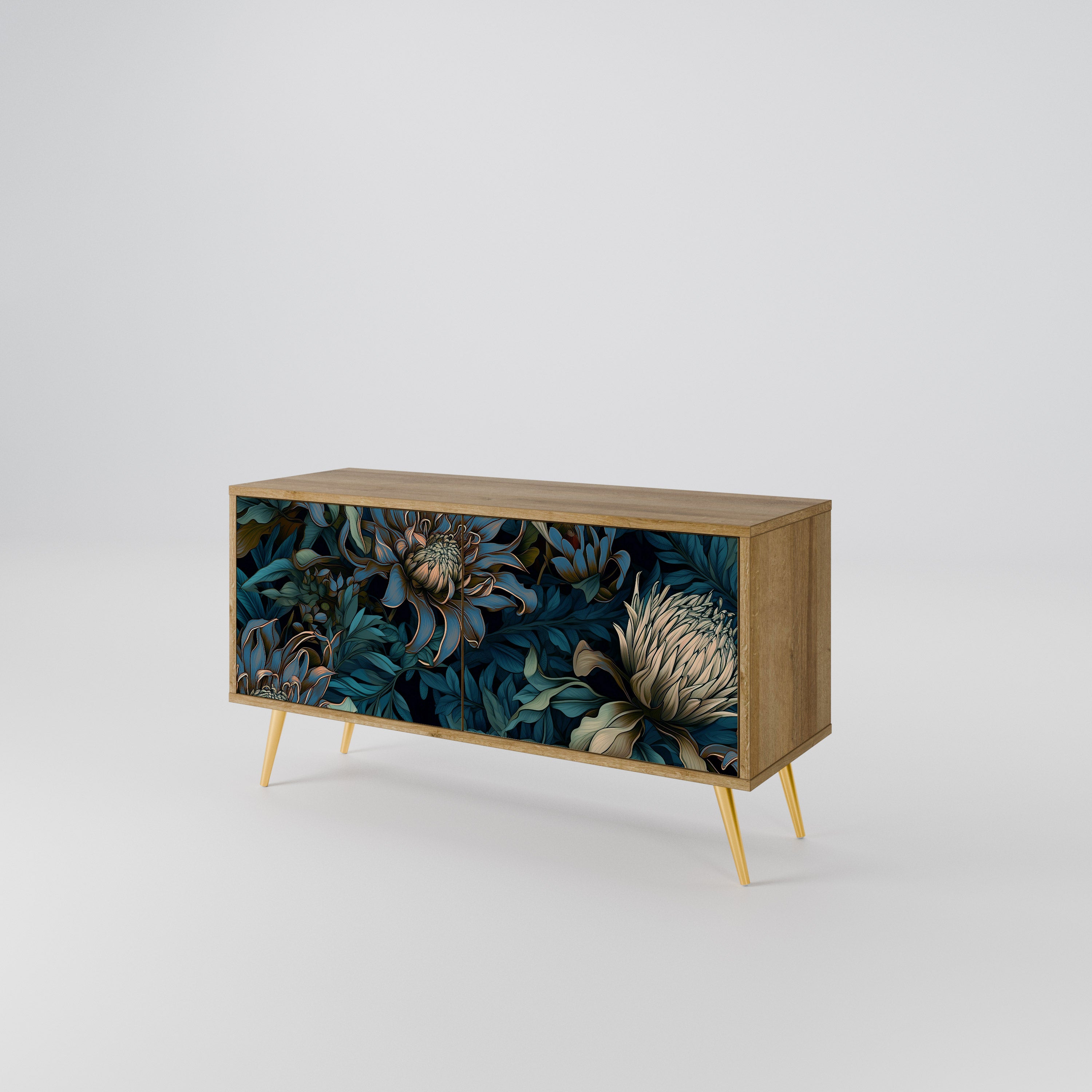 TWILIGHT BLOOM Συμπαγές έπιπλο τηλεόρασης 2-θυρών