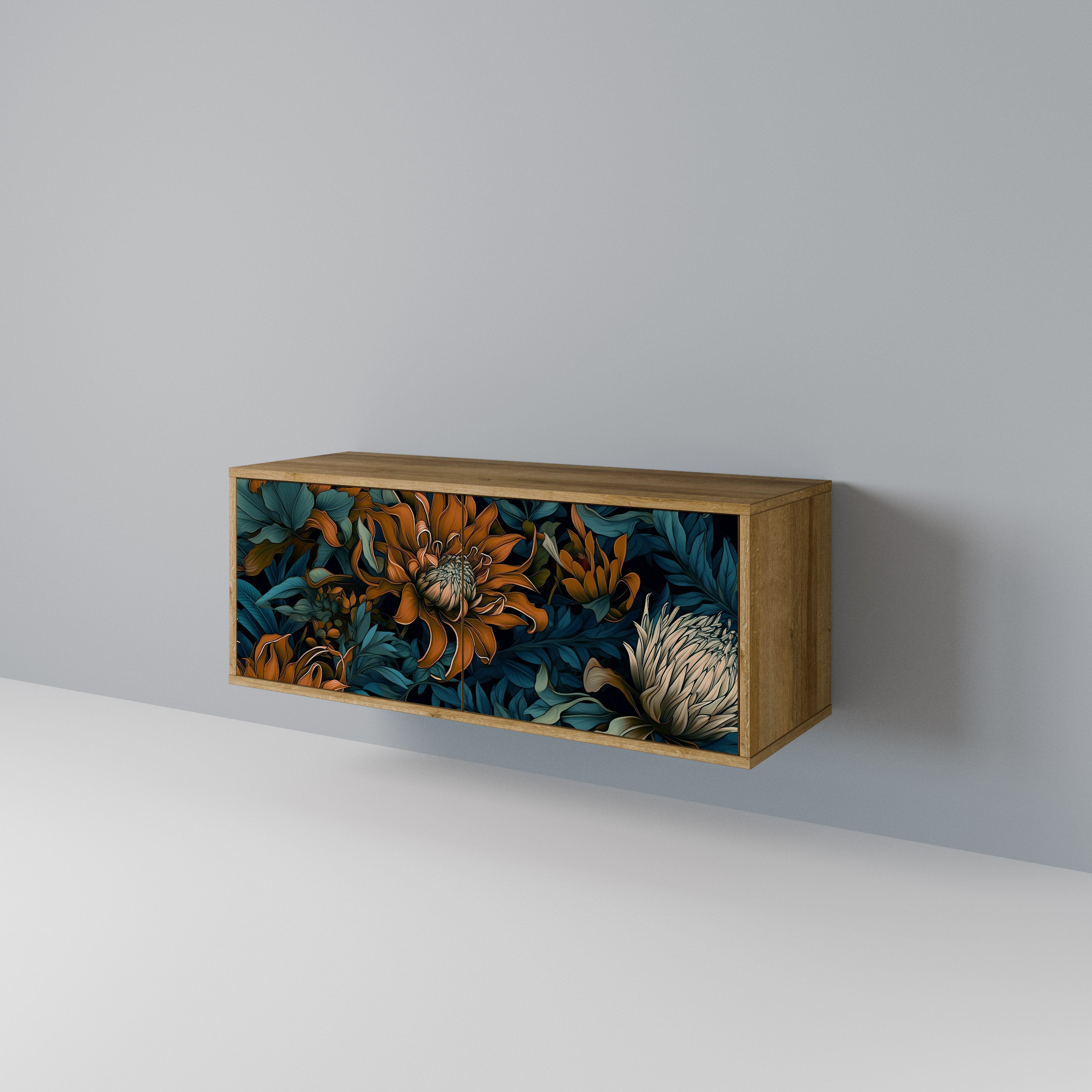 MORNING BLOOM Συμπαγές έπιπλο τηλεόρασης 2-θυρών