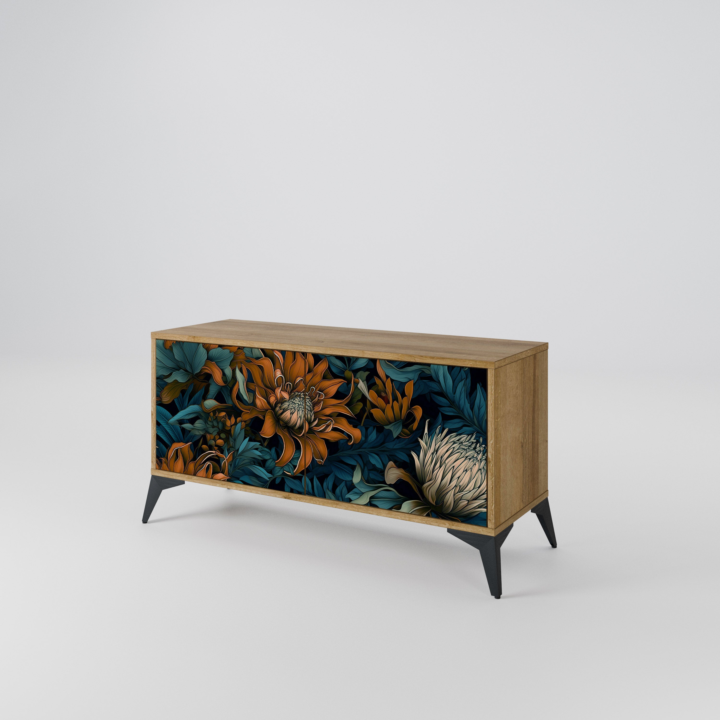 MORNING BLOOM Συμπαγές έπιπλο τηλεόρασης 2-θυρών