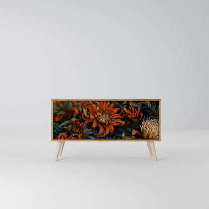 DAWN BLOOM Compact 2-Door TV Cabinet