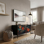 IMAGINARY BLOSSOM Mobile TV Compatto a 2 Ante