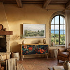 IMAGINARY BLOSSOM Mobile TV Compatto a 2 Ante