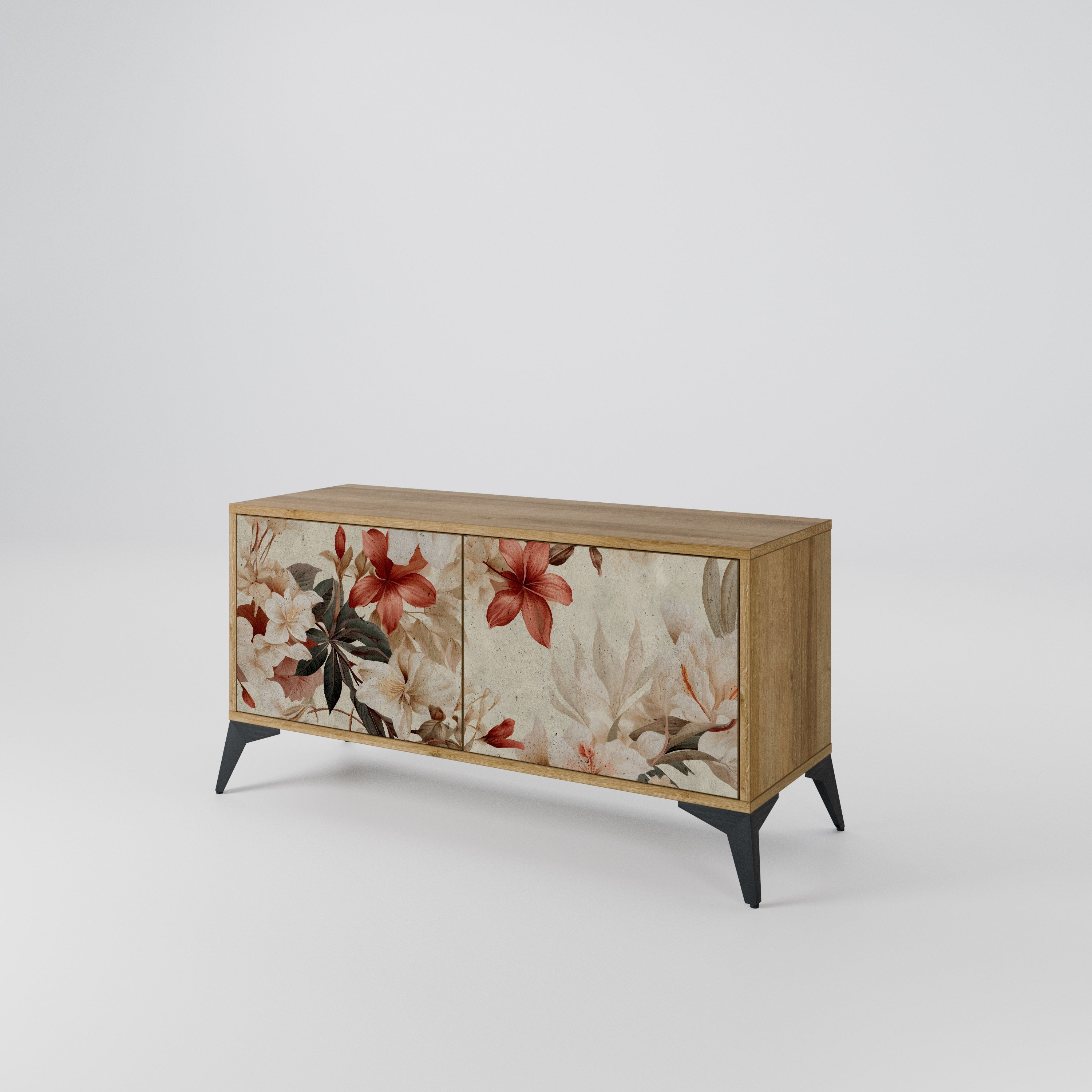 PETAL HARMONY Compact 2-Door TV Cabinet