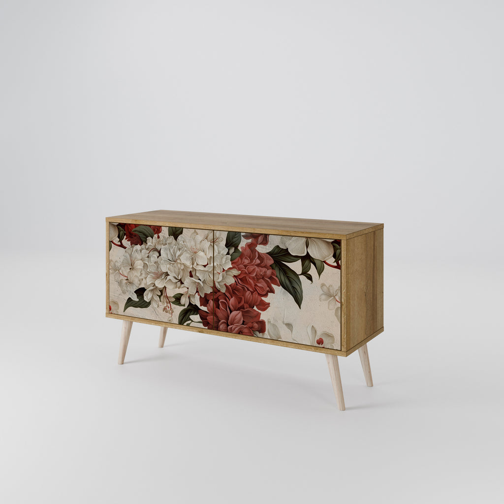 EPHEMERAL DAYS Mueble de TV Compacto de 2 puertas