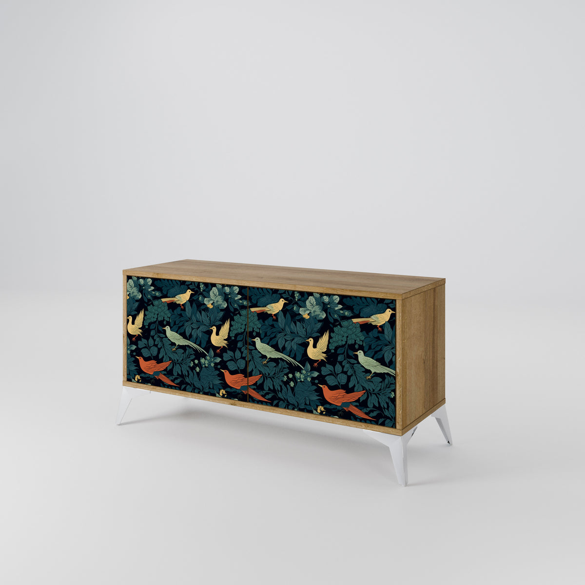 FOWL ORNAMENT Mobile TV Compatto a 2 Ante