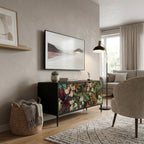 BOTANICAL EMERGENCE Mobile TV Compatto a 2 Ante