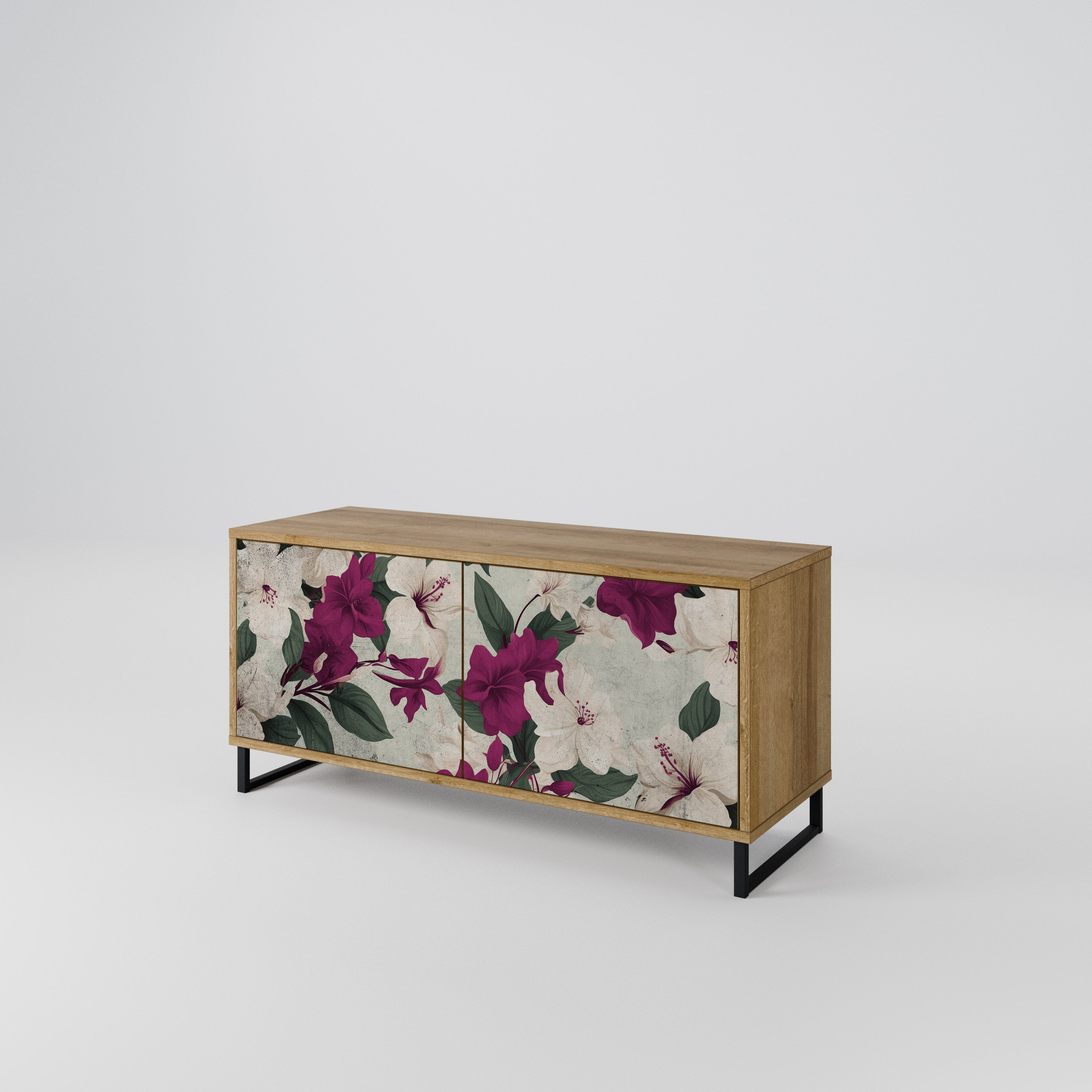 FLOWERET DREAM Compact 2-Door TV Cabinet