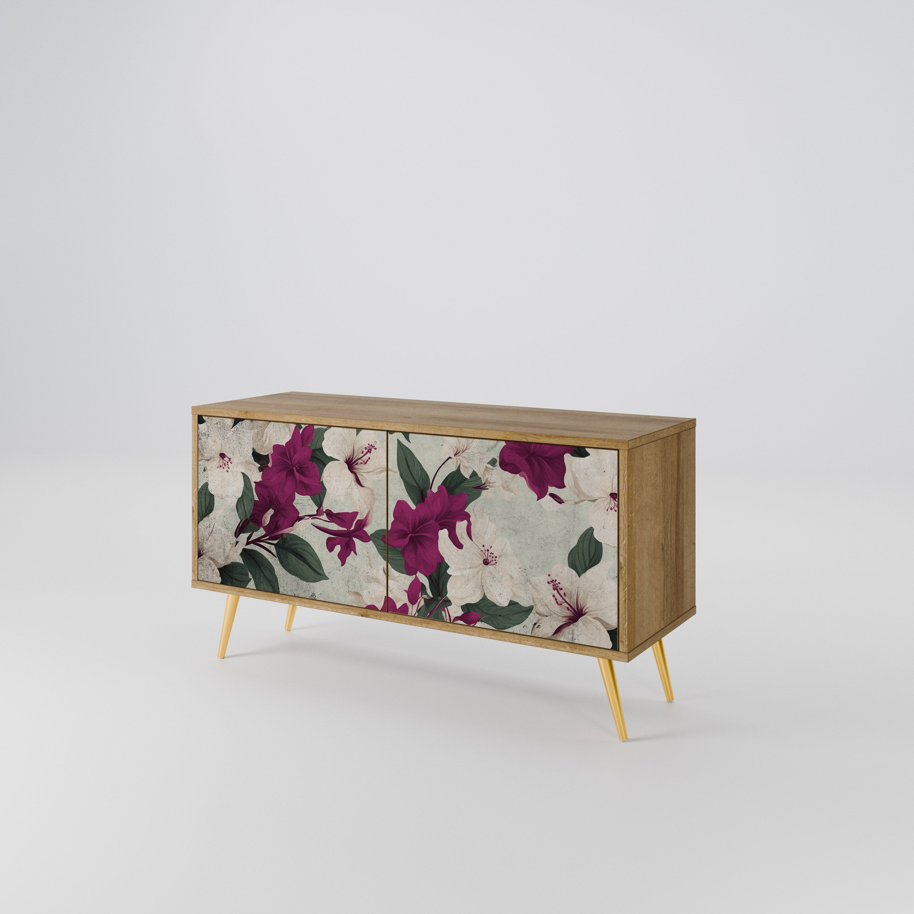 FLOWERET DREAM Compact 2-Door TV Cabinet