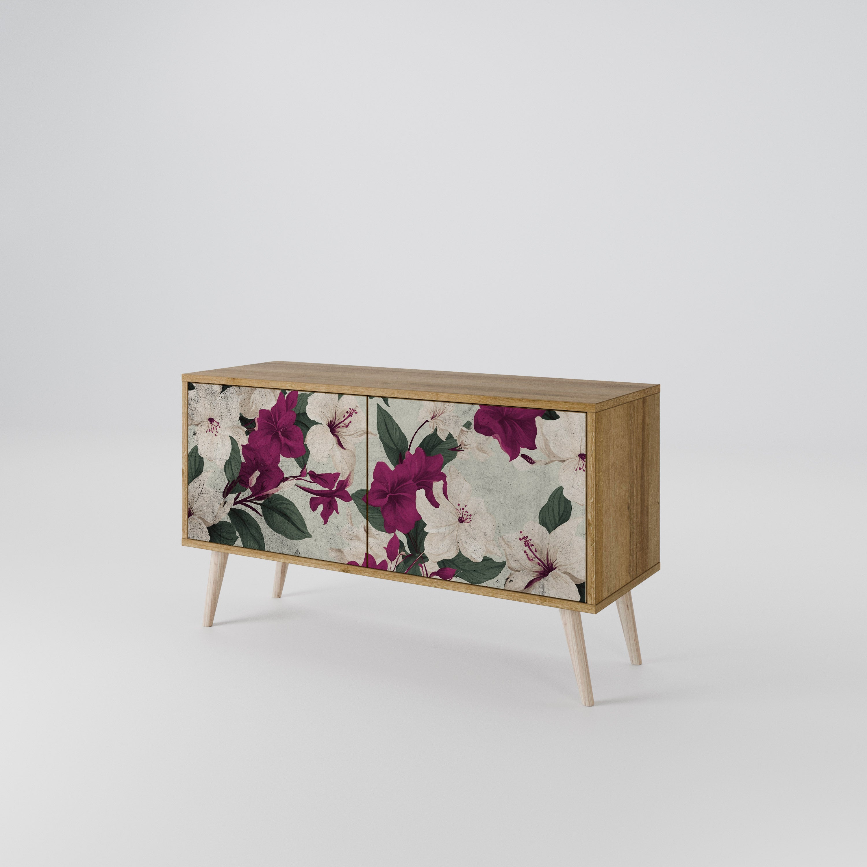 FLOWERET DREAM Compact 2-Door TV Cabinet