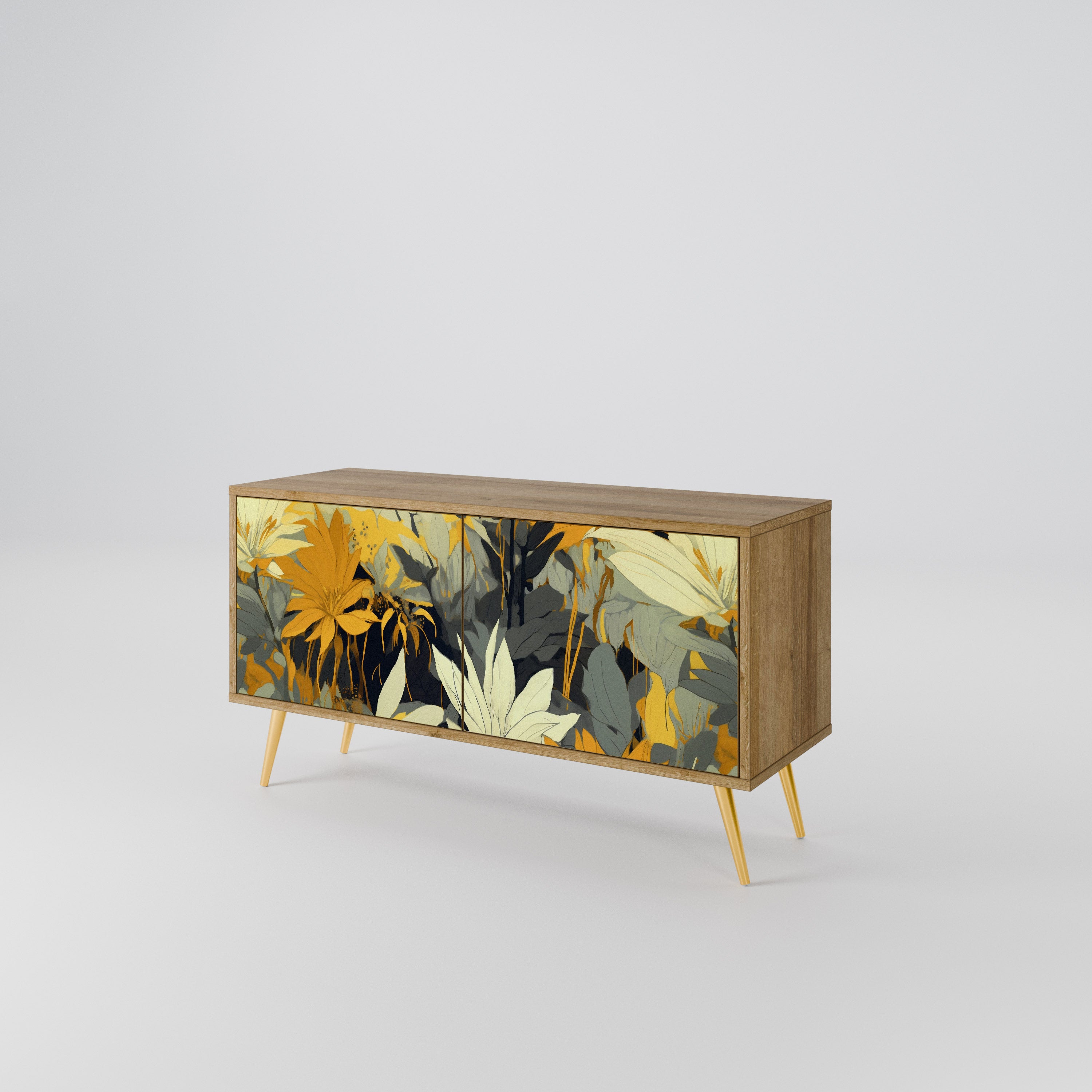 SUNKISSED LILY Compact 2-Door TV Cabinet