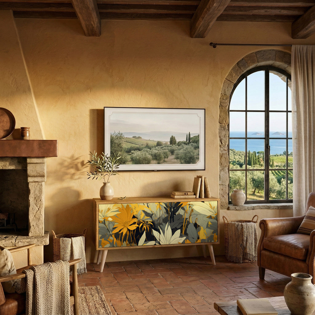 SUNKISSED LILY Mobile TV Compatto a 2 Ante