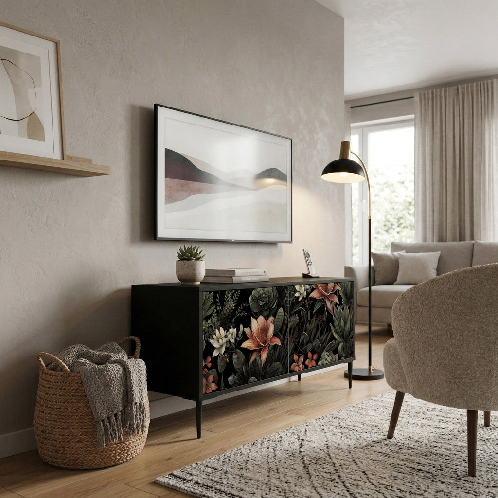 SECRET VERDURE Mobile TV Compatto a 2 Ante