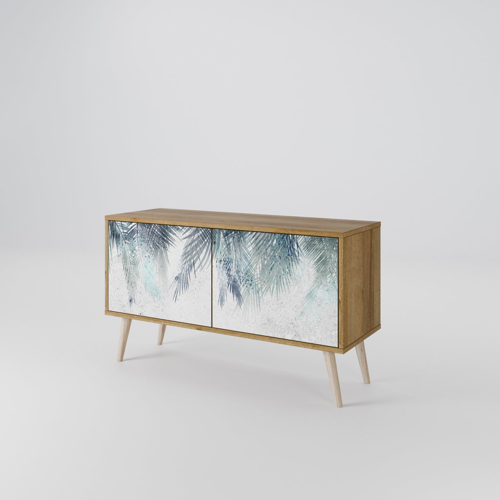 PALM VEIL Compact 2-Door TV Cabinet