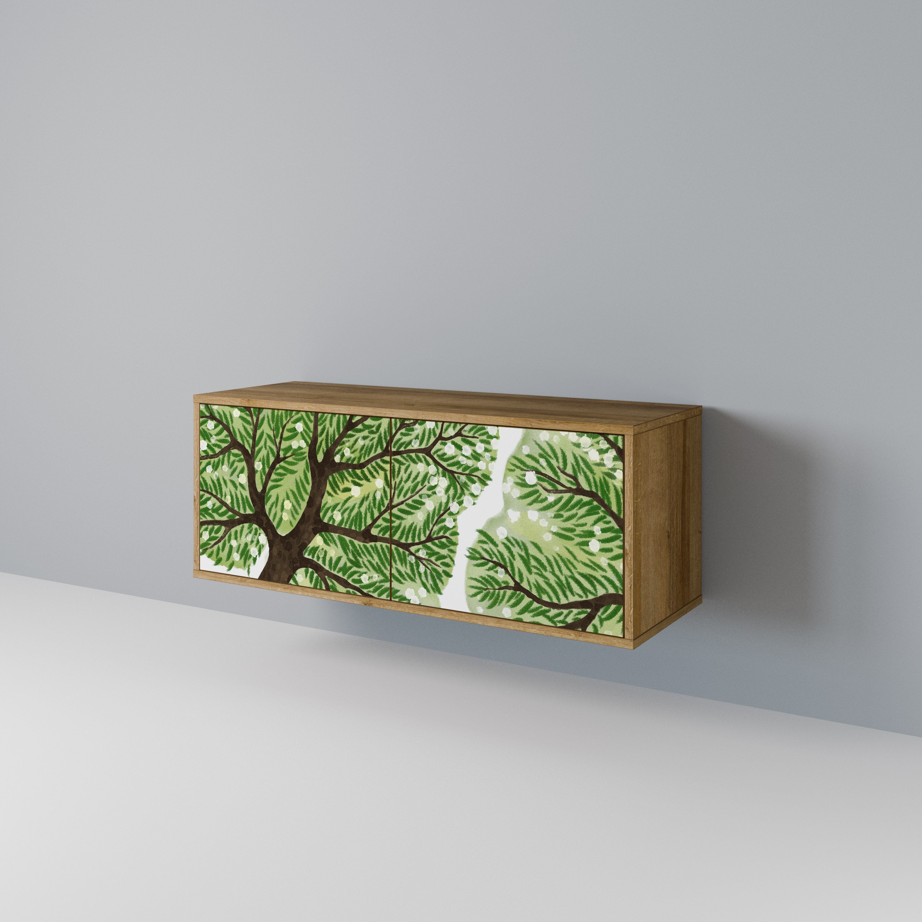 WILDERNESS DASH Mueble de TV Compacto de 2 puertas