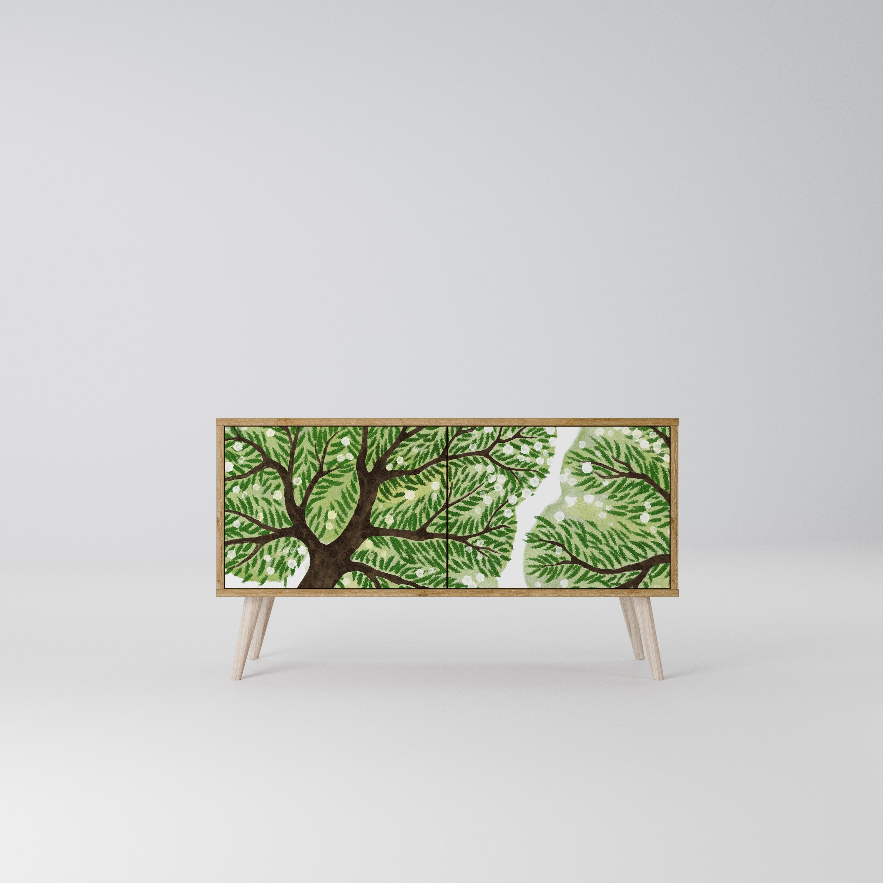 WILDERNESS DASH Kompaktes 2-türiges TV-Lowboard