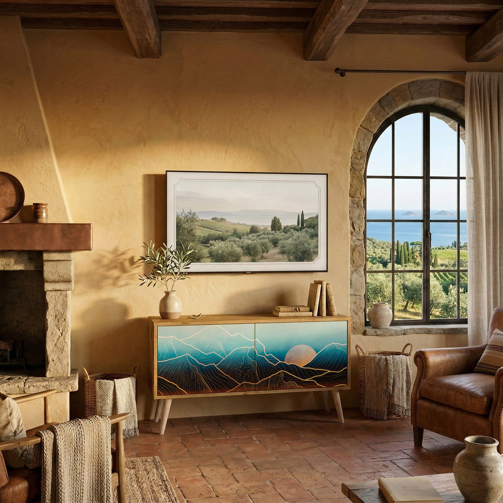 LUNAR SECRETS Mobile TV Compatto a 2 Ante