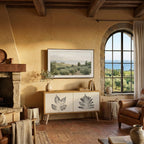 LEAFY STAMPS Mobile TV Compatto a 2 Ante