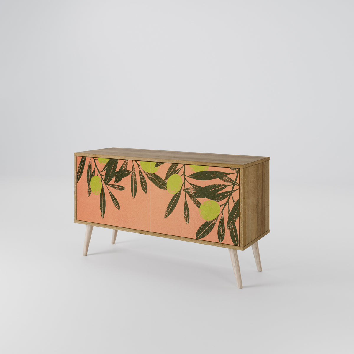 JUICY OLIVES Compact 2-Door TV Cabinet