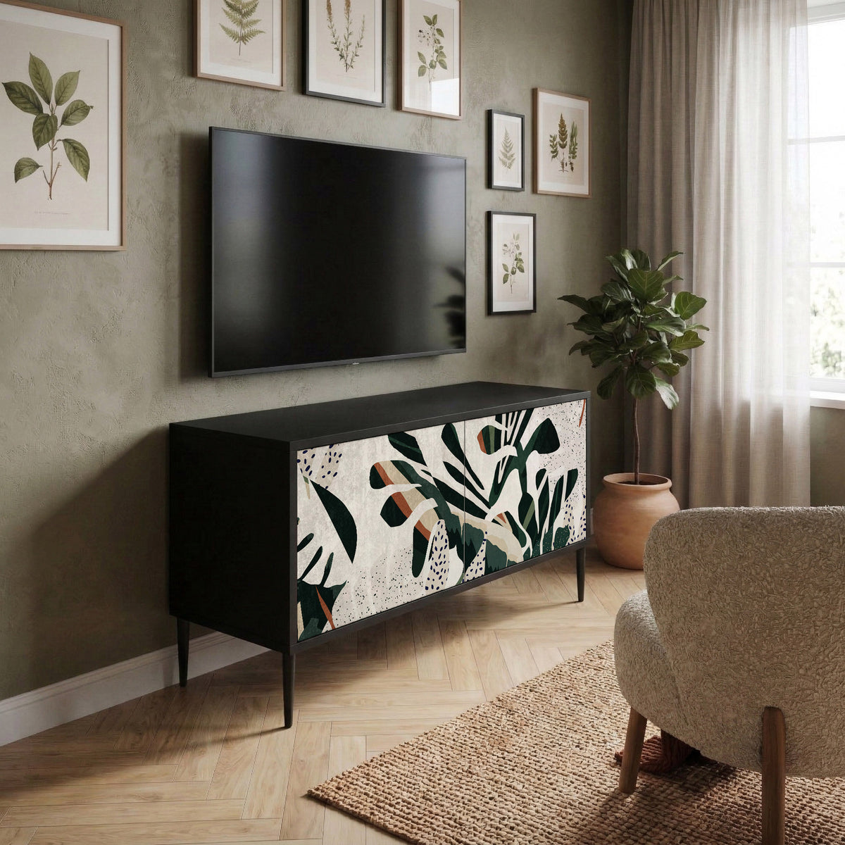 VERDURE FORMATION Mobile TV Compatto a 2 Ante