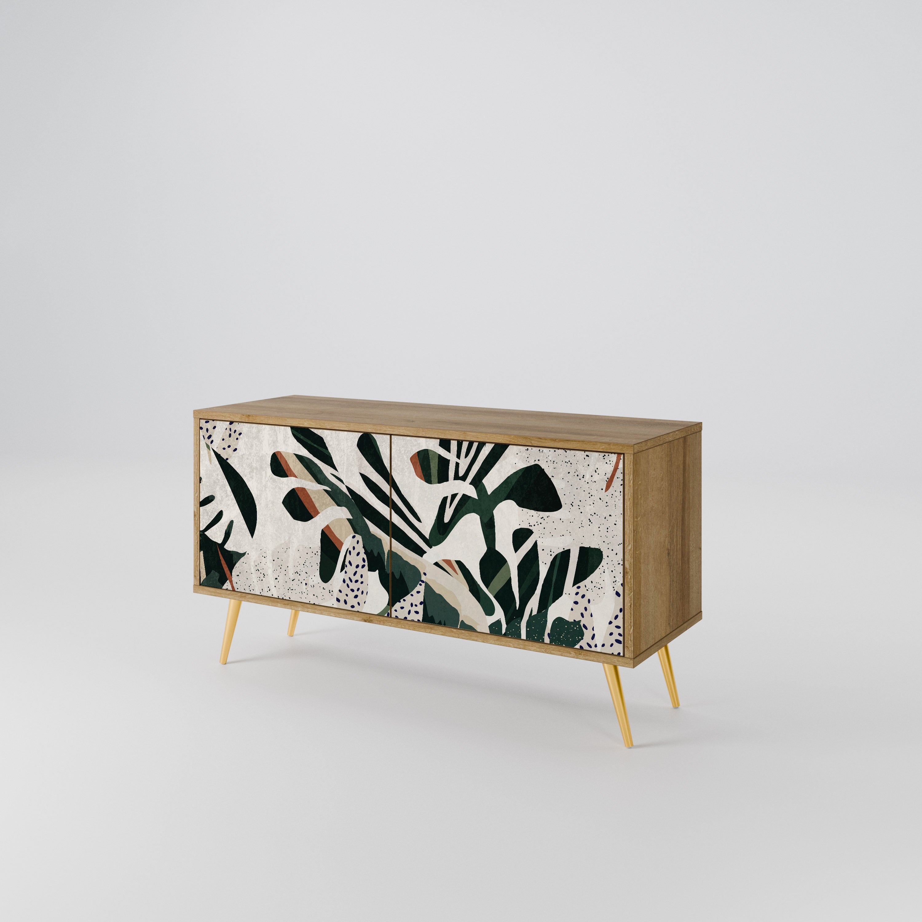 VERDURE FORMATION Mueble de TV Compacto de 2 puertas