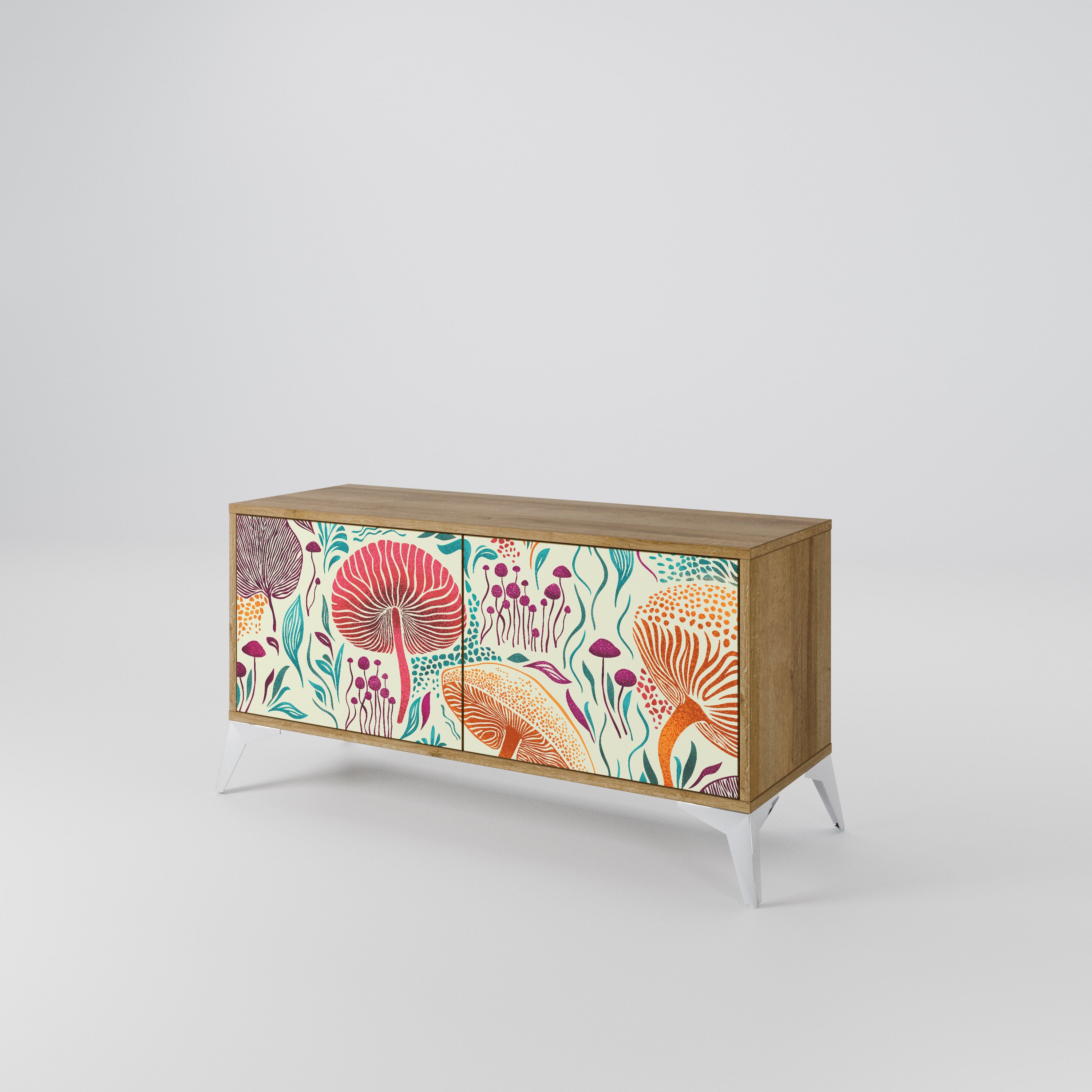 FUNGUS FANTASY Mueble de TV Compacto de 2 puertas