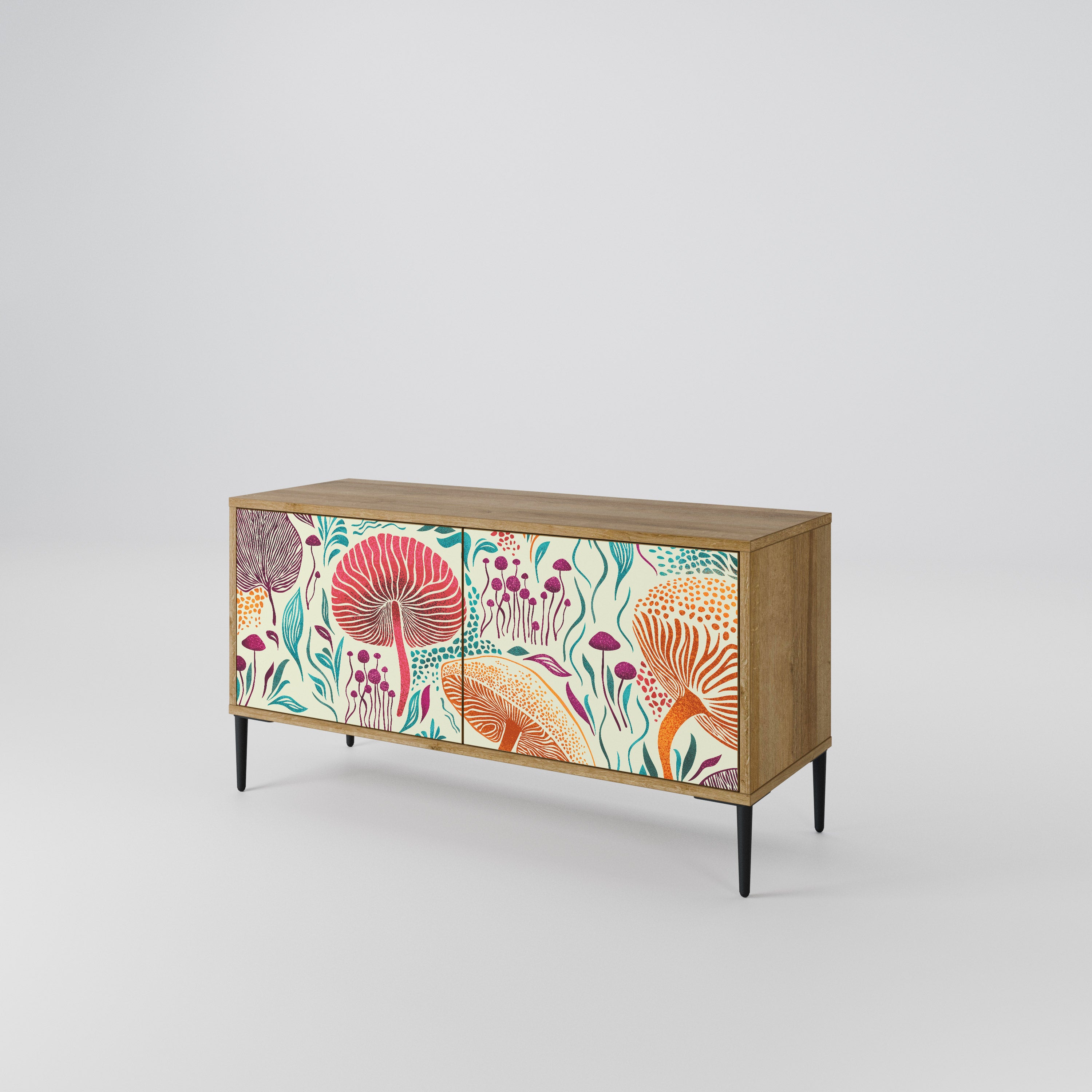 FUNGUS FANTASY Mueble de TV Compacto de 2 puertas