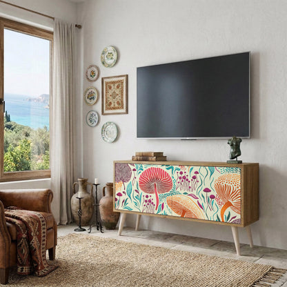 FUNGUS FANTASY Kompaktes 2-türiges TV-Lowboard